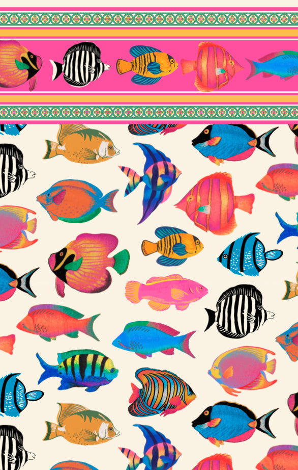 Dixie Mini Dress ~ Rainbow Reef