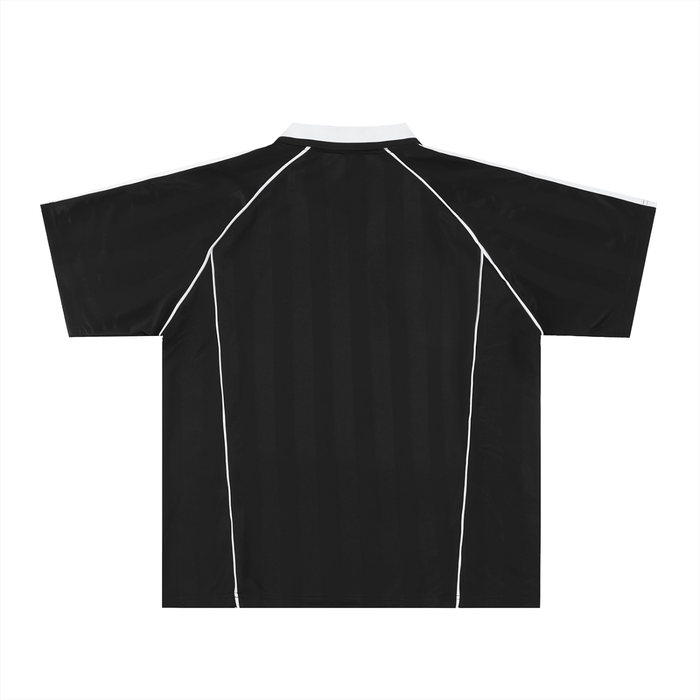 Australia x Bronx Native Color Pop Shadow Stripe Collared Soccer Jersey product image 2 of 2 by Bronx Native