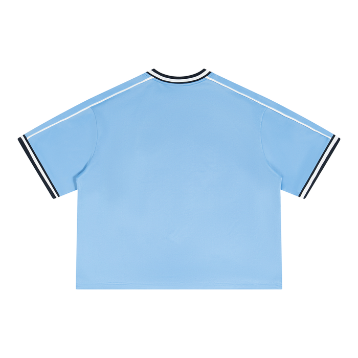 Bronx Summer Black/Red V-Neck Soccer Jersey by Bronx Native β Summer Collection product image