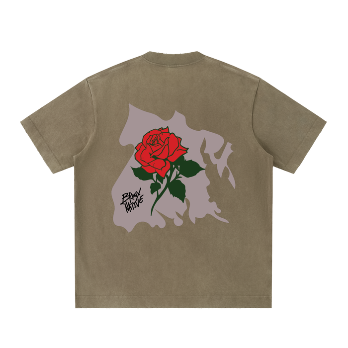 Bronx Summer Heavyweight Frayed Tee by Bronx Native β Summer Collection product image