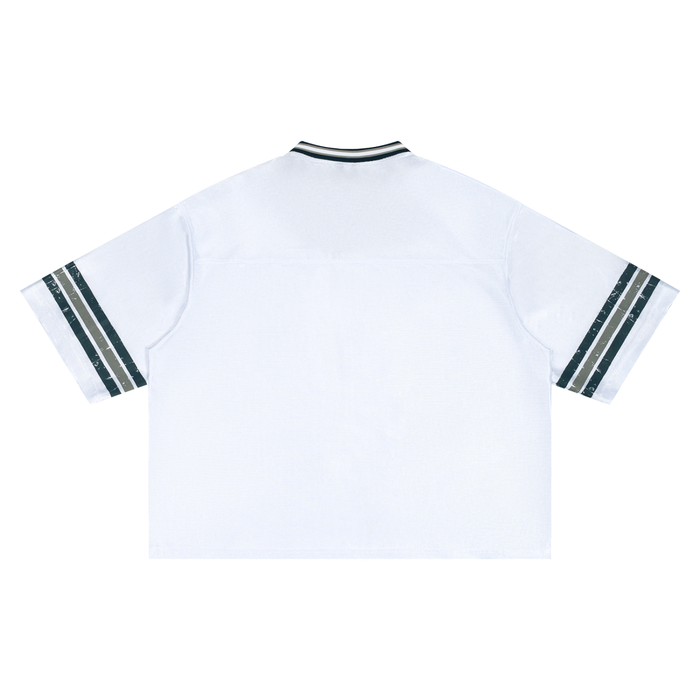 BX x BK 30th Anniversary Boxy Striped Jersey by Bronx Native — BX x BK 30th Anniversary Stadium Series product image