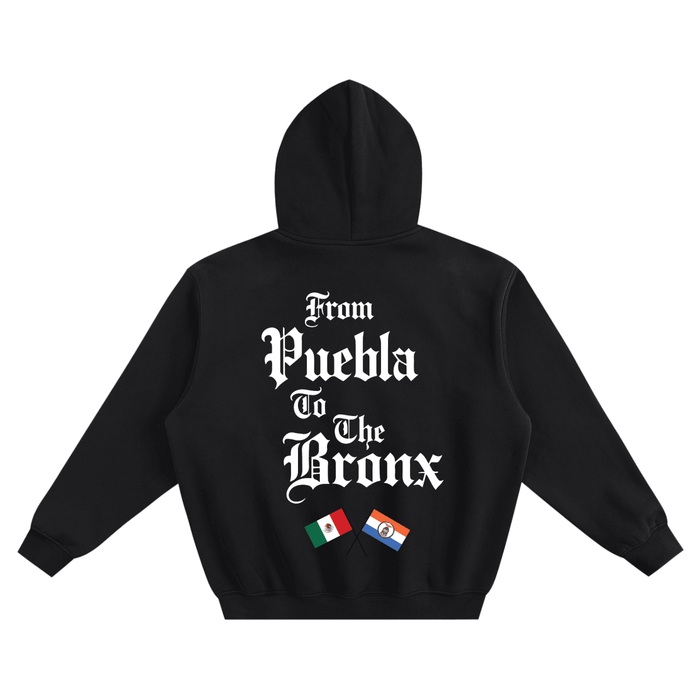 Viva El Bronx Fleeced Boxy Hoodie