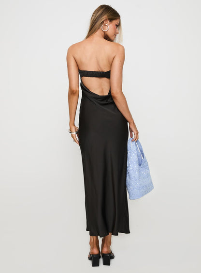 Shaun Midi Dress Black