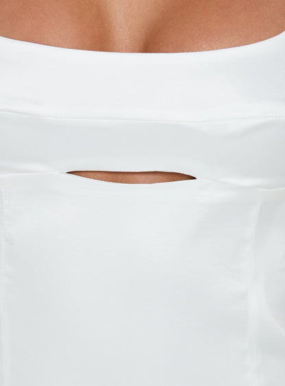 Powell Mini Dress White