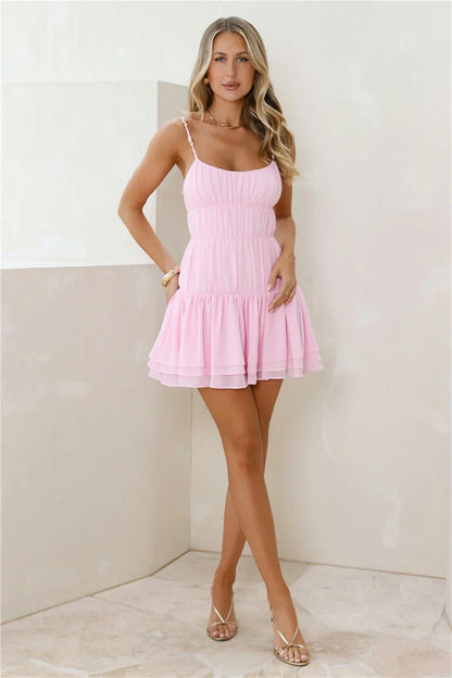 Icon Instinct Mini Dress Pink
