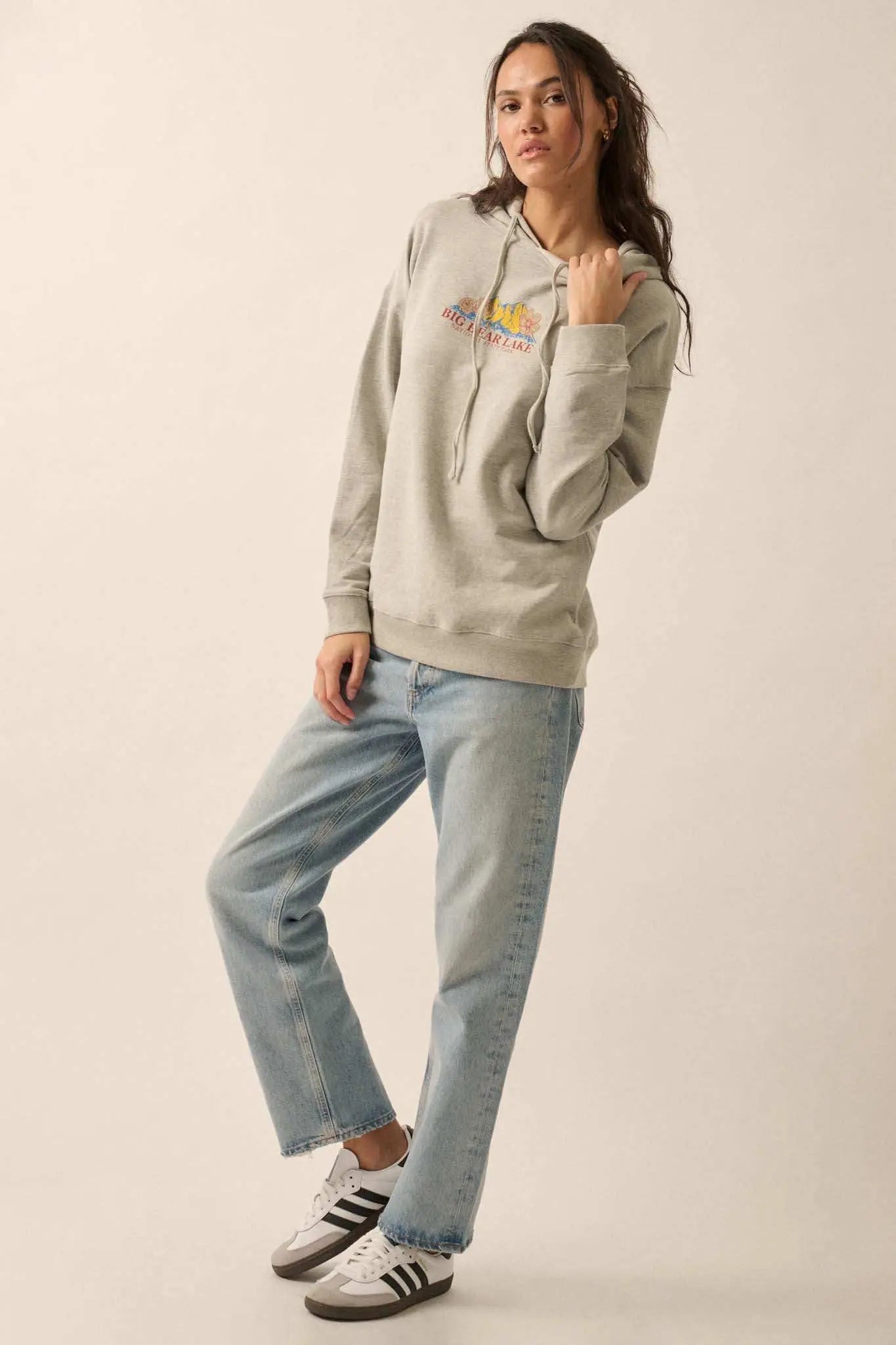 Big Bear Lake French Terry Graphic Hoodie