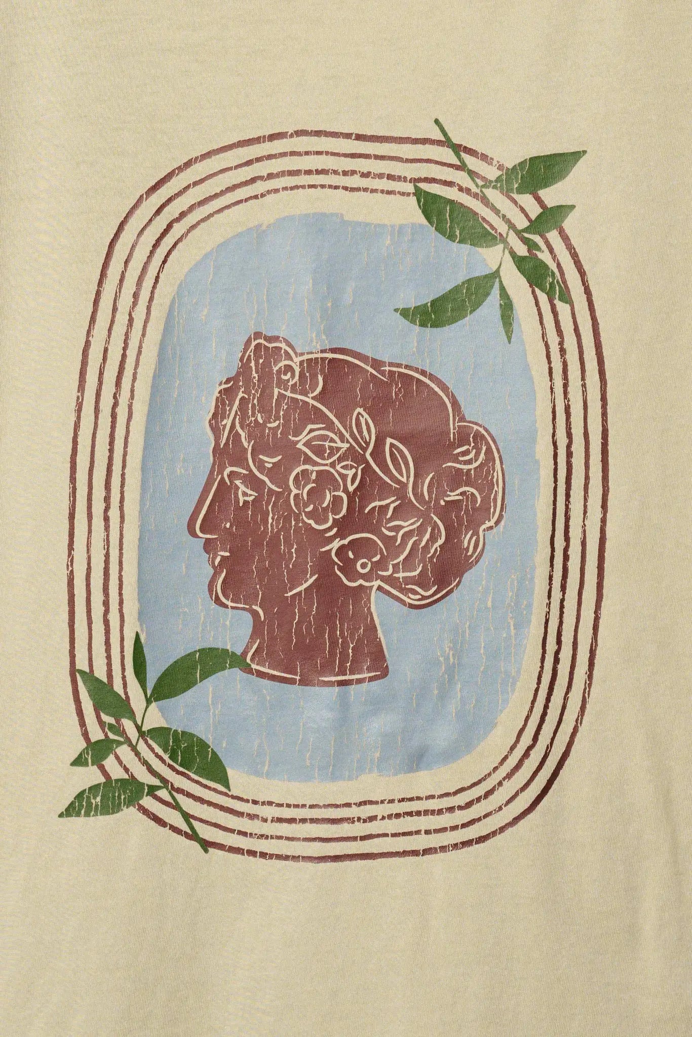 All Greek to Me Vintage-Wash Graphic Tee