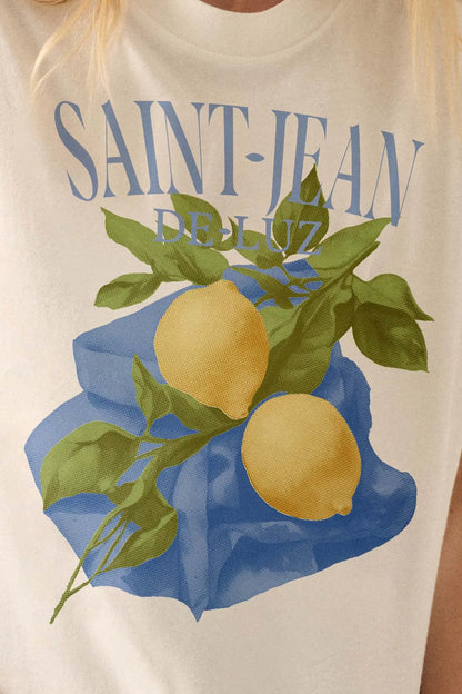 Saint-Jean-de-Luz Lemon Tree Graphic Tee