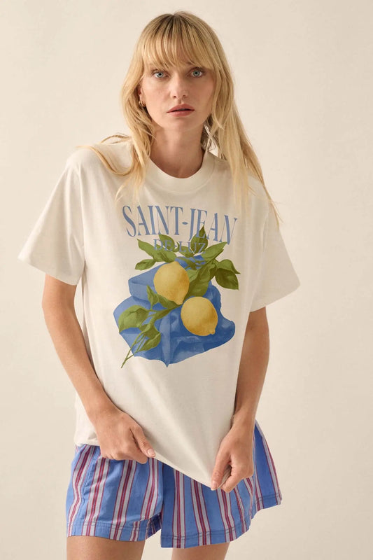 Saint-Jean-de-Luz Lemon Tree Graphic Tee