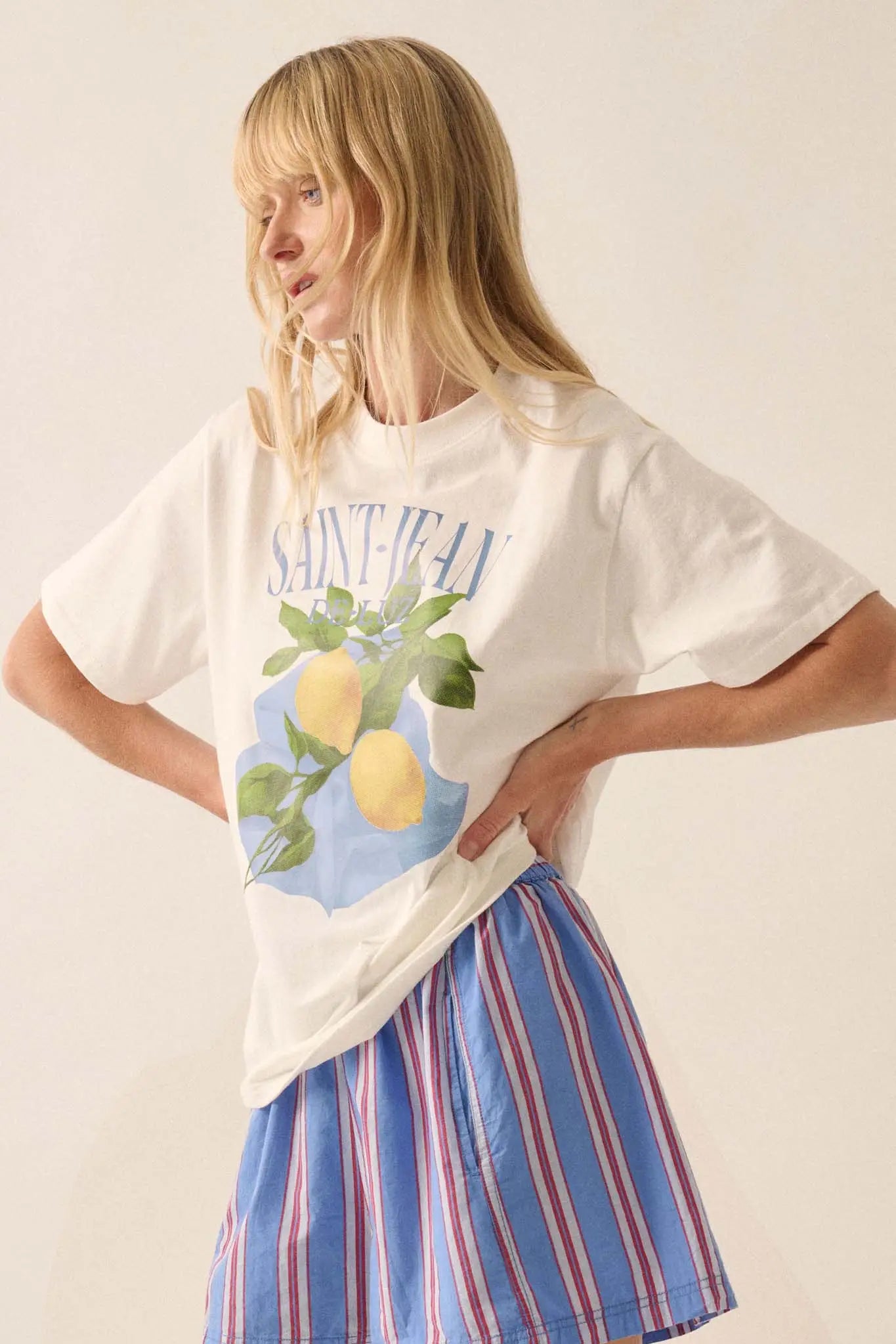 Saint-Jean-de-Luz Lemon Tree Graphic Tee