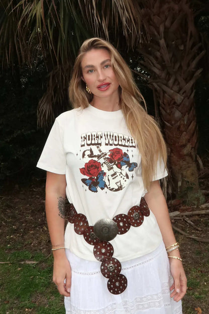 Fort Worth Garment-Washed Graphic Tee
