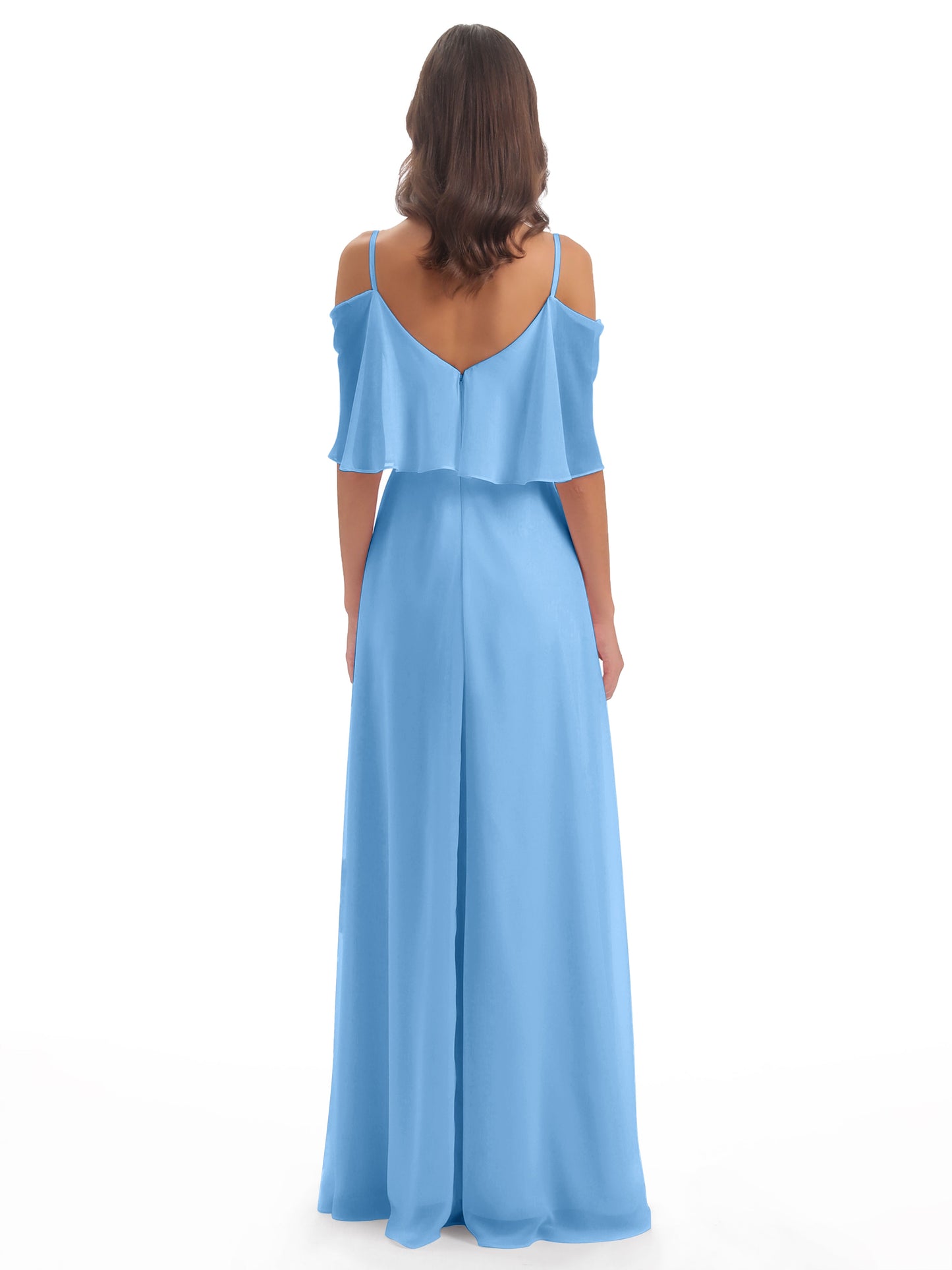 Abigail Sheath Spaghetti Straps Bridesmaid Dresses