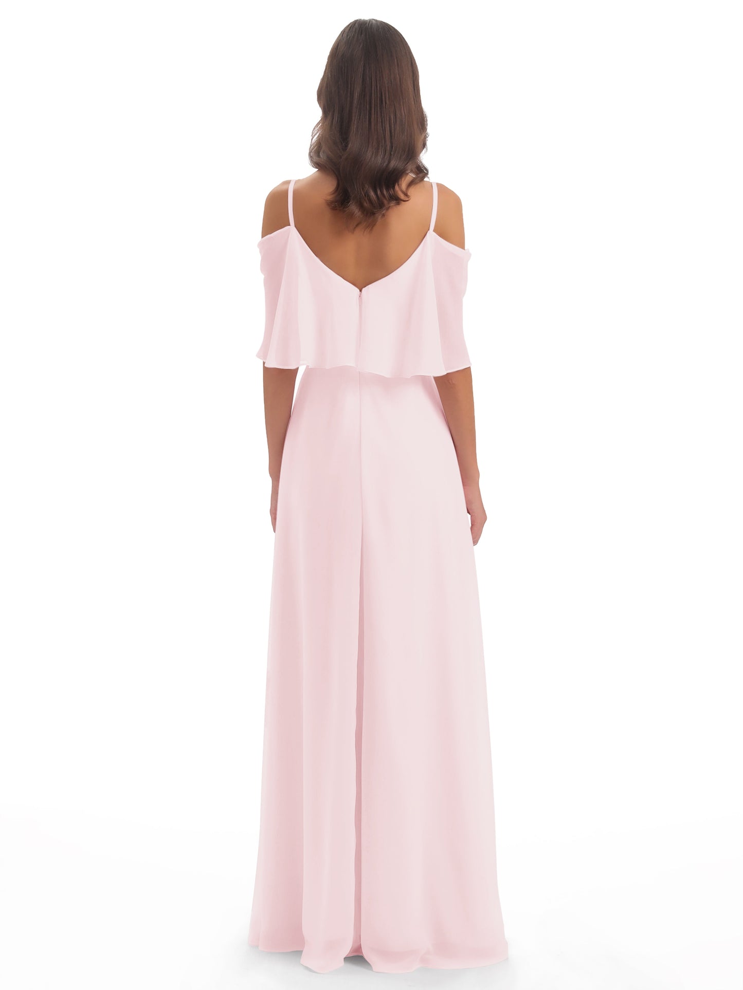 Abigail Sheath Spaghetti Straps Bridesmaid Dresses