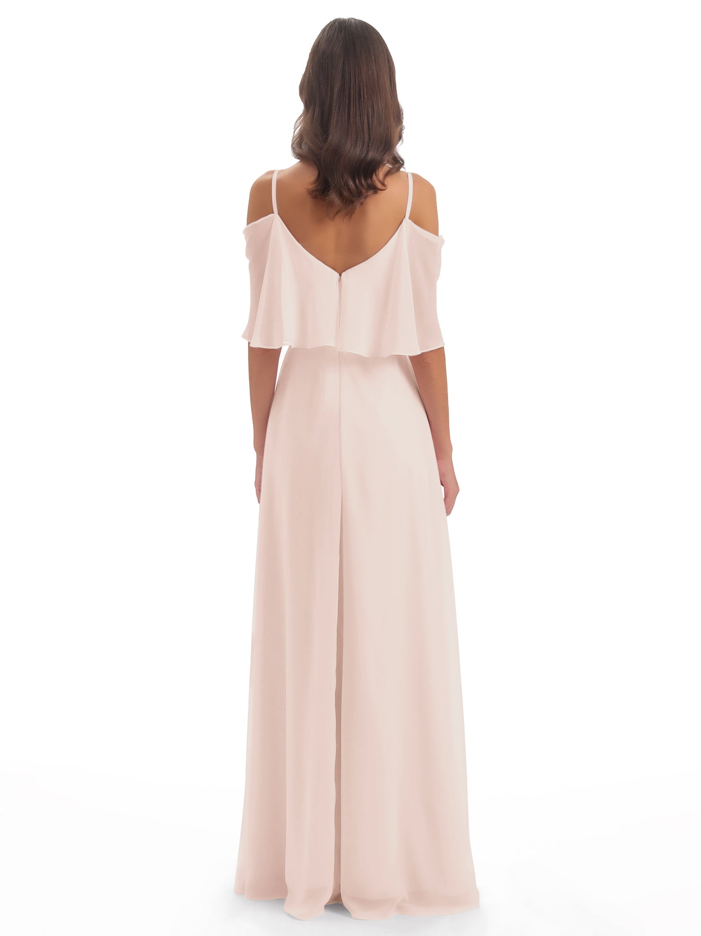 Abigail Sheath Spaghetti Straps Bridesmaid Dresses