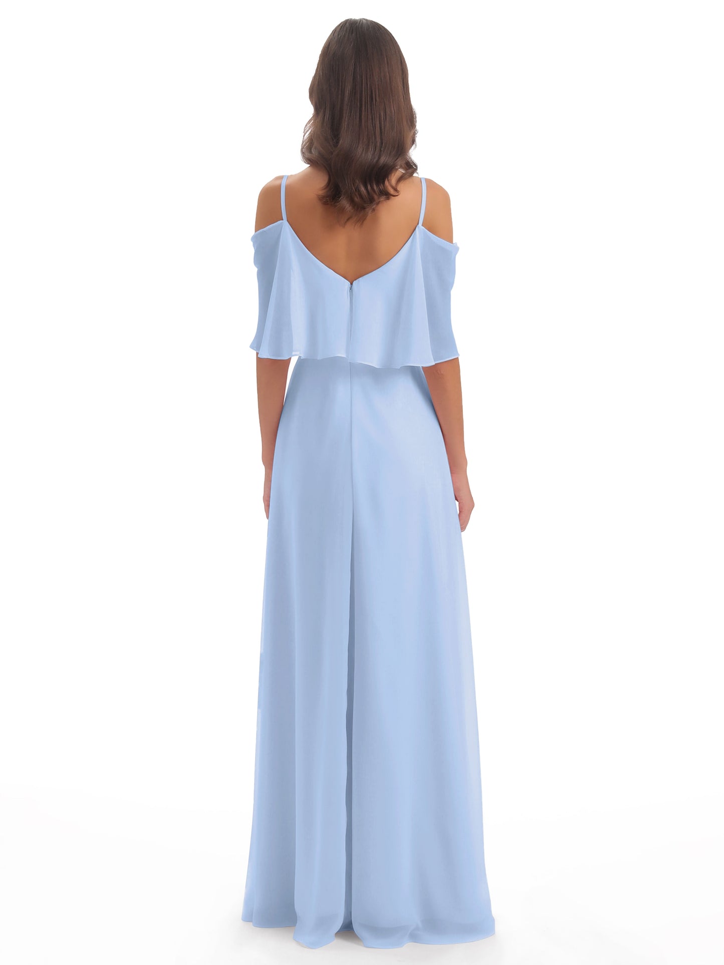 Abigail Sheath Spaghetti Straps Bridesmaid Dresses