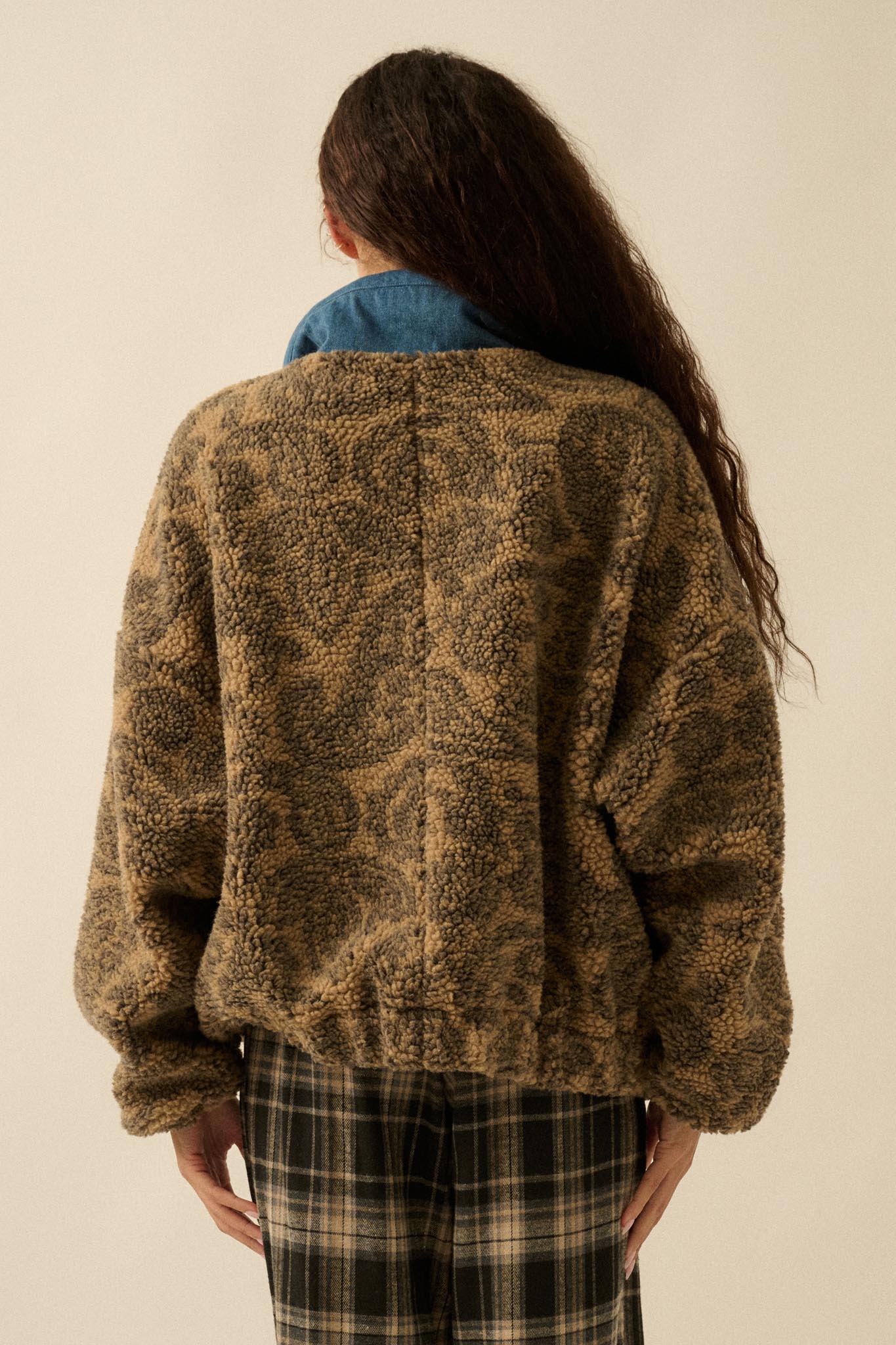 Dare to Dream Paisley Fleece Half-Zip Pullover