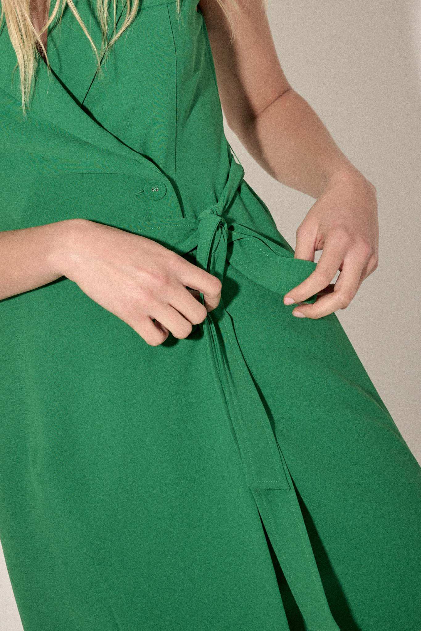 Professional Dreamer Belted Sleeveless Blazer Dress