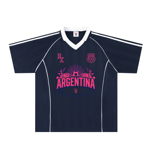 Argentina x Bronx Native Limited Edition Color Pop Soccer Jersey product image 1 of 3 by Bronx Native