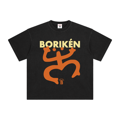 Borikén Enzyme Washed T-Shirt by Bronx Native - Puerto Rico Collection