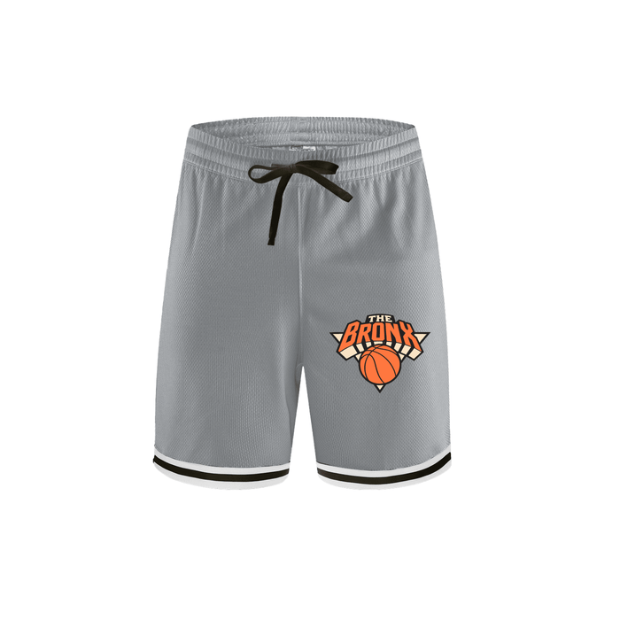 Bronx Basketball 2026 Playoff Edition Classic Stripe Trim Basketball Shorts by Bronx Native