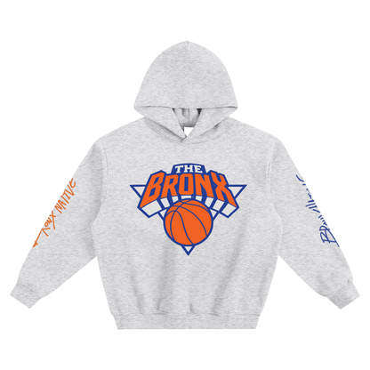 Bronx Basketball 2026 Playoff Edition Fleeced Boxy Hoodie by Bronx Native