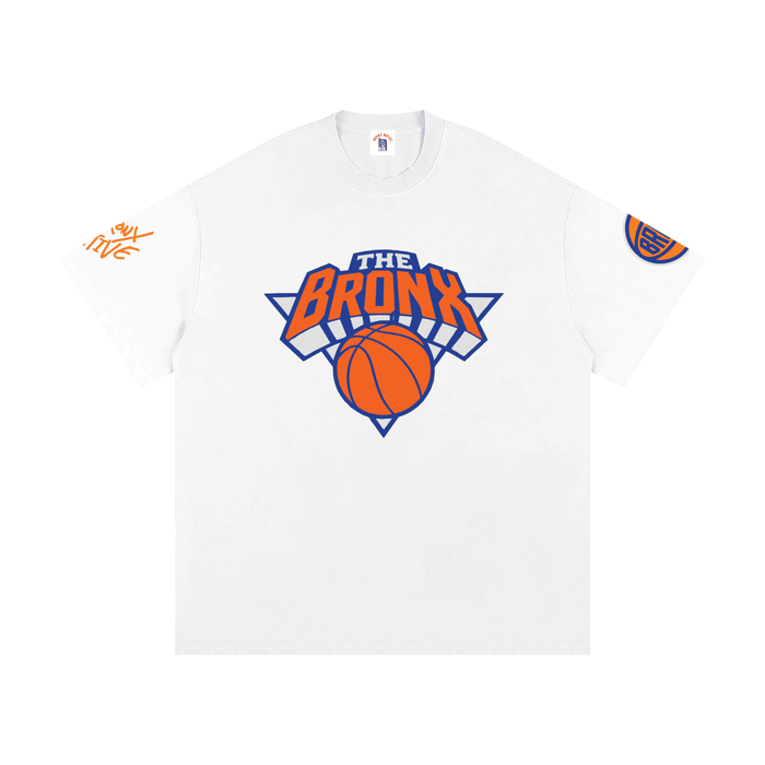 Bronx Basketball 2026 Playoff Edition Heavyweight Loose Fit T-Shirt by Bronx Native