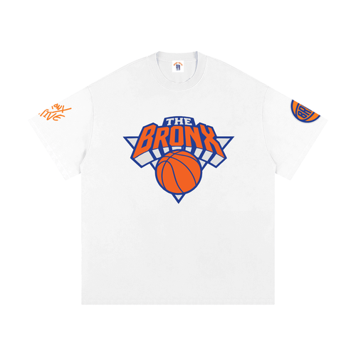 Bronx Basketball 2026 Playoff Edition Heavyweight Loose Fit T-Shirt by Bronx Native