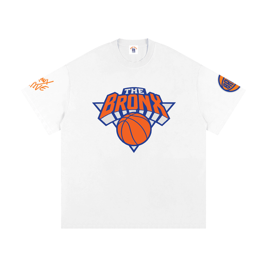Bronx Basketball 2026 Playoff Edition Heavyweight Loose Fit T-Shirt by Bronx Native