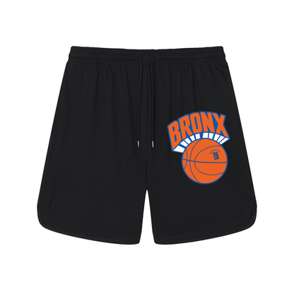 Bronx Basketball 2026 Playoff Edition Mesh-Lined Quick-Dry Performance Shorts by Bronx Native