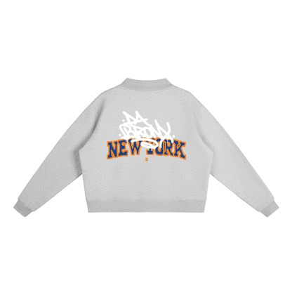 Bronx Basketball 2026 Playoff Edition Women's Essential Fleece Crew Sweatshirt by Bronx Native