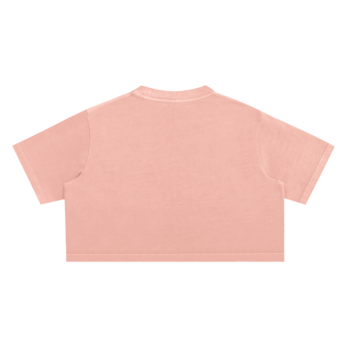 Bronx Basketball 2026 Playoff Edition Women's Snow Washed Crop Top by Bronx Native