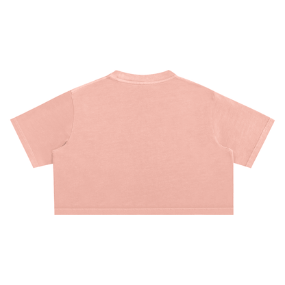 Bronx Basketball 2026 Playoff Edition Women's Snow Washed Crop Top by Bronx Native