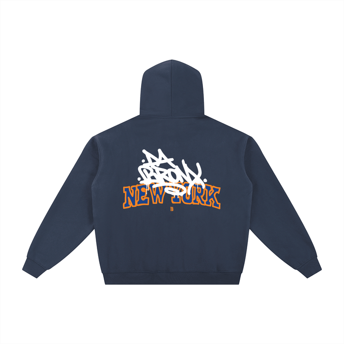 Bronx Basketball 2026 Playoffs Fleece Zip-Through Hoodie by Bronx Native