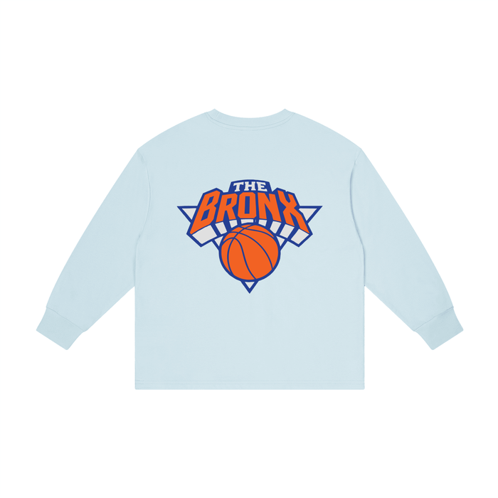 Bronx Basketball 2026 Playoffs Kid's Long Sleeve T-Shirt by Bronx Native