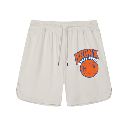Bronx Basketball 2026 Playoffs Mesh-Lined Quick-Dry Performance Shorts by Bronx Native