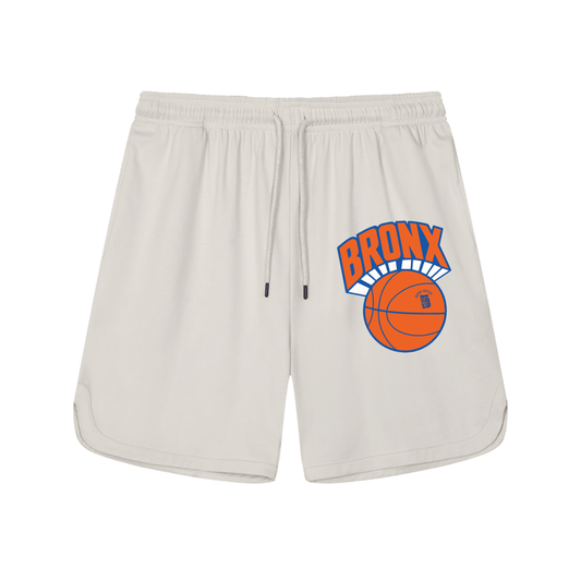 Bronx Basketball 2026 Playoffs Mesh-Lined Quick-Dry Performance Shorts by Bronx Native