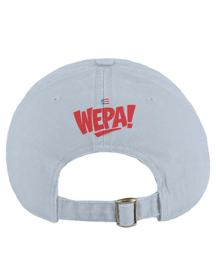 Bronx Boricua WEPA! 🇵🇷 Dad Hat [Embroidered] by Bronx Native - Puerto Rico Collection