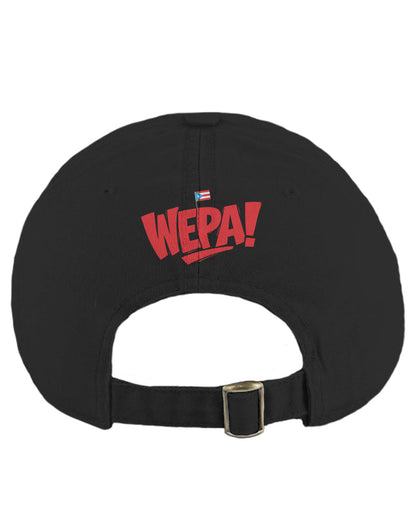 Bronx Boricua WEPA! 🇵🇷 Dad Hat [Embroidered] by Bronx Native - Puerto Rico Collection