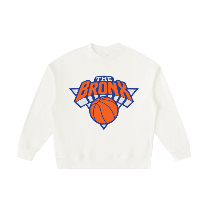 Bronx Kids Basketball 2026 Playoffs Essential Fleece Kids' Crewneck Sweatshirt by Bronx Native