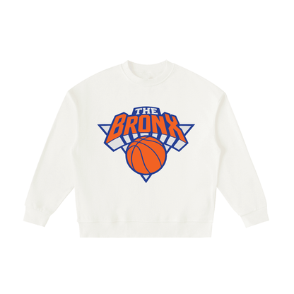Bronx Kids Basketball 2026 Playoffs Essential Fleece Kids' Crewneck Sweatshirt by Bronx Native