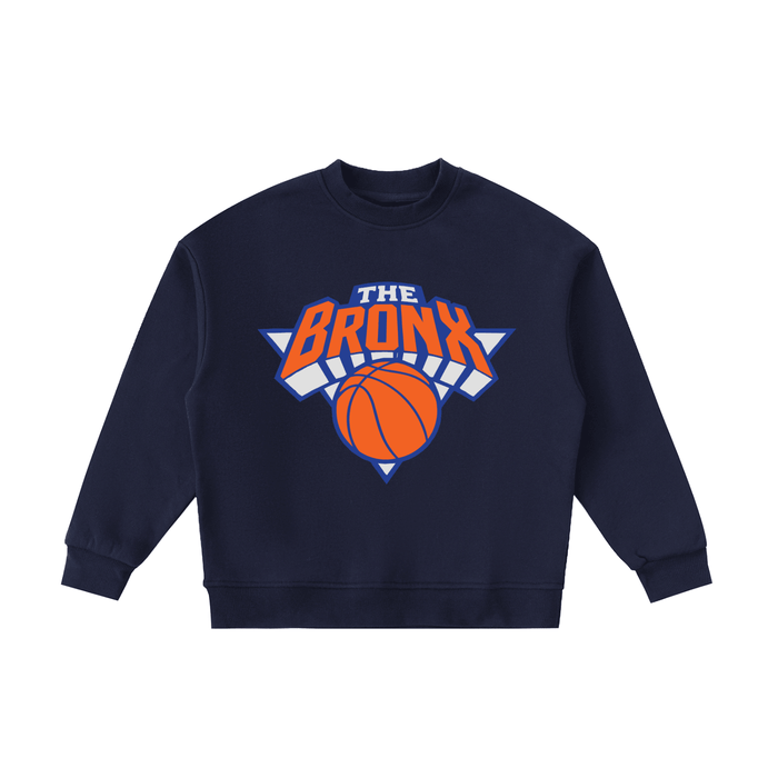 Bronx Kids Basketball 2026 Playoffs Essential Fleece Kids' Crewneck Sweatshirt by Bronx Native