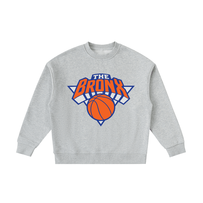 Bronx Kids Basketball 2026 Playoffs Essential Fleece Kids' Crewneck Sweatshirt by Bronx Native