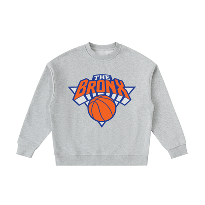 Bronx Kids Basketball 2026 Playoffs Essential Fleece Kids' Crewneck Sweatshirt by Bronx Native