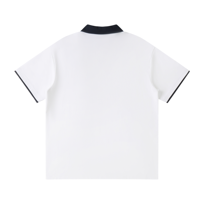 Bronx Pride Contrast Collar Raglan Polo Shirt by Bronx Native for Bronx Pride, NYC Pride, and inclusive New York streetwear