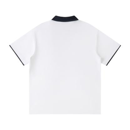 Bronx Pride Contrast Collar Raglan Polo Shirt by Bronx Native for Bronx Pride, NYC Pride, and inclusive New York streetwear