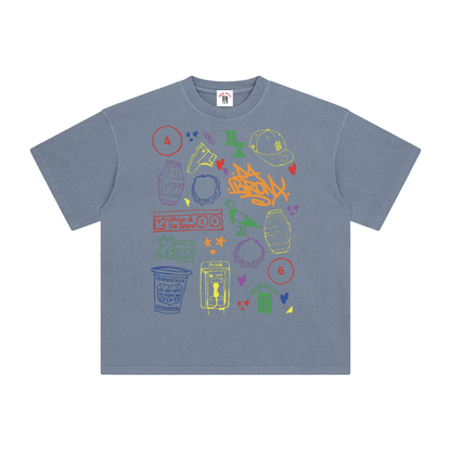 Bronx Pride Enzyme Washed T-Shirt by Bronx Native, Summer 2026 t-shirts with BX pride and New York streetwear energy