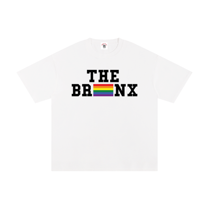 Bronx Pride Unisex Pure Cotton Tee by Bronx Native for Bronx Pride, NYC Pride, and inclusive New York streetwear