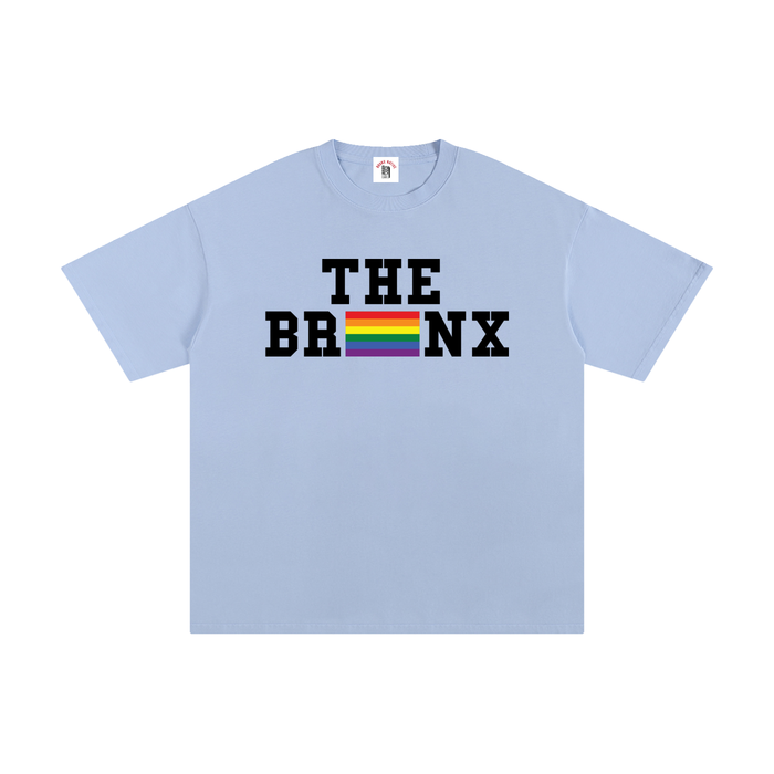 Bronx Pride Unisex Pure Cotton Tee by Bronx Native for Bronx Pride, NYC Pride, and inclusive New York streetwear