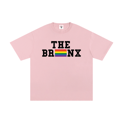 Bronx Pride Unisex Pure Cotton Tee by Bronx Native for Bronx Pride, NYC Pride, and inclusive New York streetwear