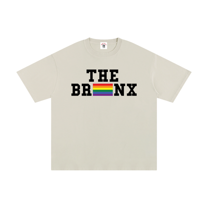 Bronx Pride Unisex Pure Cotton Tee by Bronx Native for Bronx Pride, NYC Pride, and inclusive New York streetwear